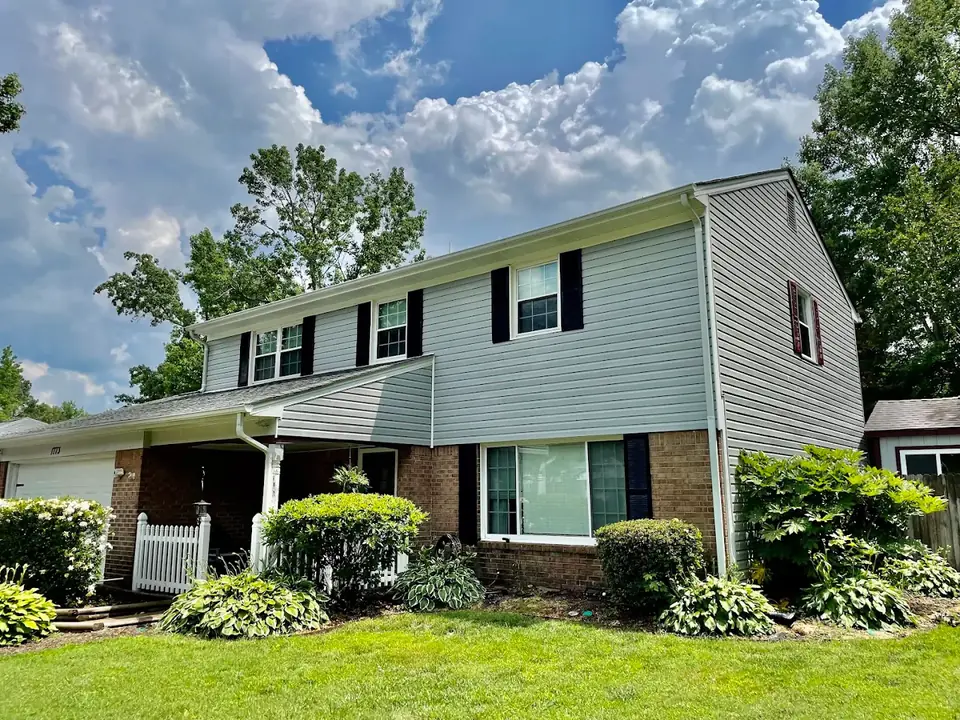 Clean two-story home revealed under the spray-to-clean demo